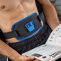 Utilizar electroestimuladores de cinturon abdominal